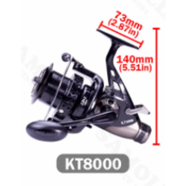 Big Metal Fishing Reel Stark Drag Spinning Reel Carp