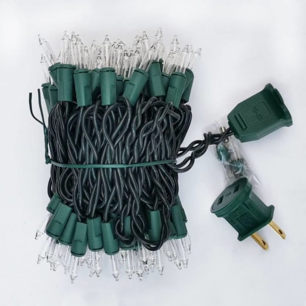 7 meter 100 lampor utomhus spetsig glödlampa ljusslinga,