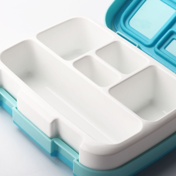 Mikrovågsugn Lunchbox Bärbar Flergaller Bento Box För