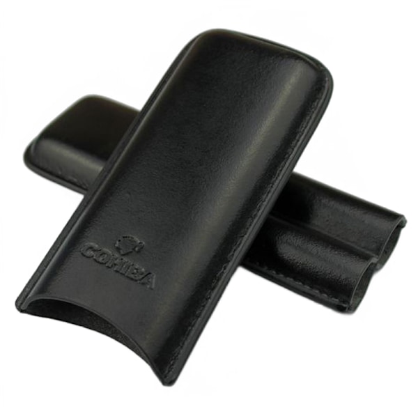 Cigarrfodral i läder Case Mini Travel Humidor Hållare Belastning 2
