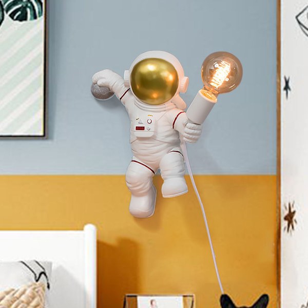 Modern Astronaut Bordslampa Art Deco Resin Lamp Bord