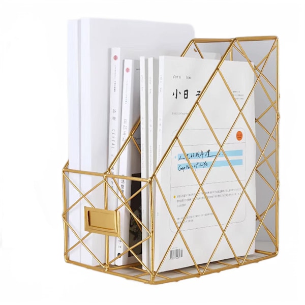 Nordic Desktop Bookst, Student Office Bookst, Iron File Gold