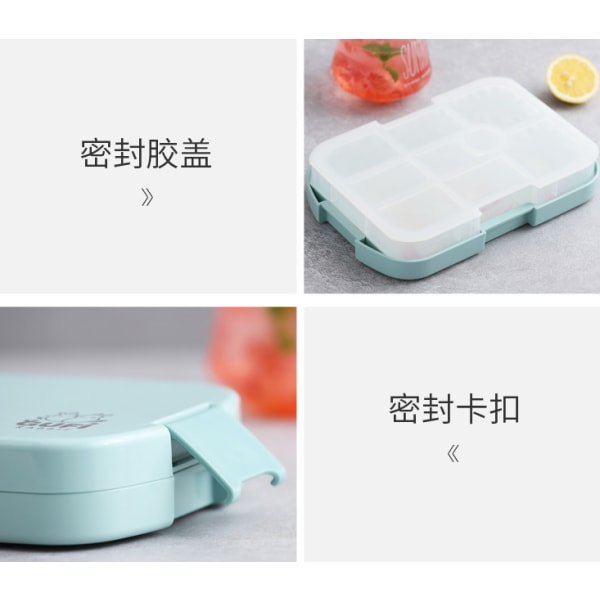 Lunchbox Mikrovågsugn Flera galler Matförvaring Läcksäker