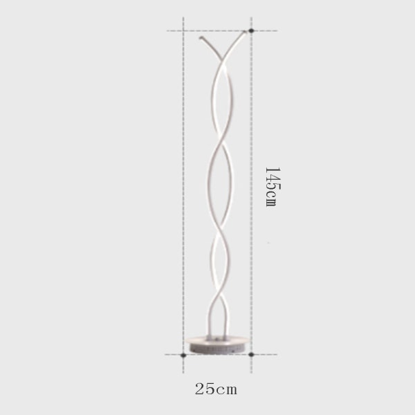 60W Led Line Golvlampa Vardagsrum Soffa Sovrum Hörn