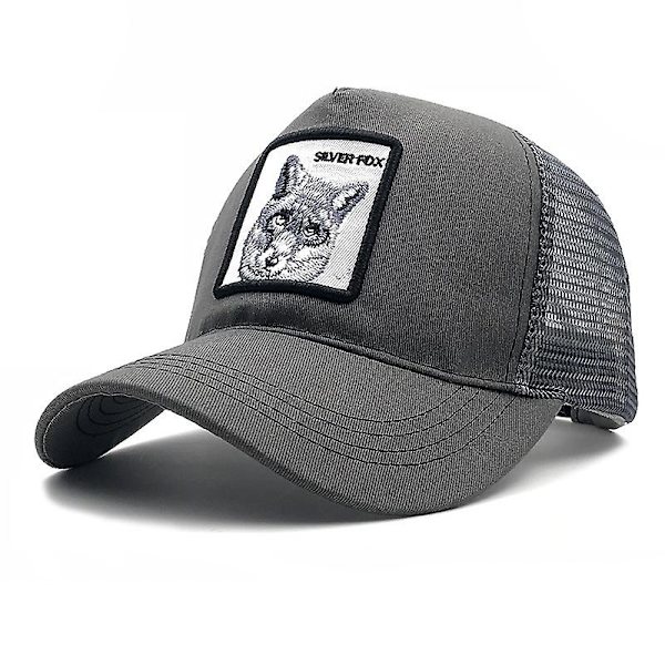 Panther Mesh Cap Svart Trucker Dad Hat（4）