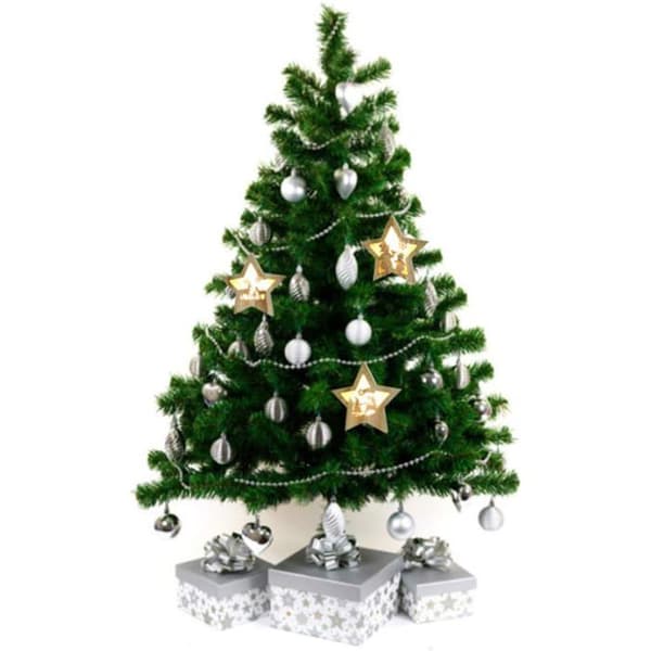 LED julestjernevedhæng, dekorativ træstjerne, oplyst stjerne, træstjerne julepynt lys