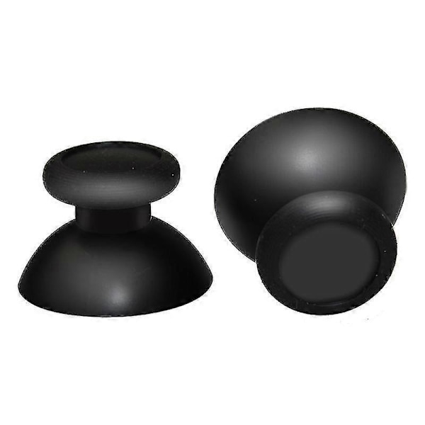 Zedlabz Ersättnings Analog Gummi Tumspaksgrepp Nintendo Switch Pro Controller - 2 Pack Svart