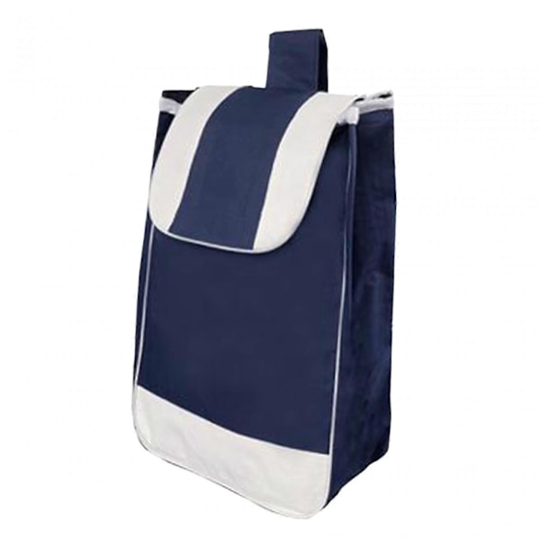 Indkøbsvogn Erstatningstaske Stor Kapacitet Oxford Stof Vandtæt til Brugsvogn Slidstærk med Sidelommer og Baglomme Trolley Taske Style E