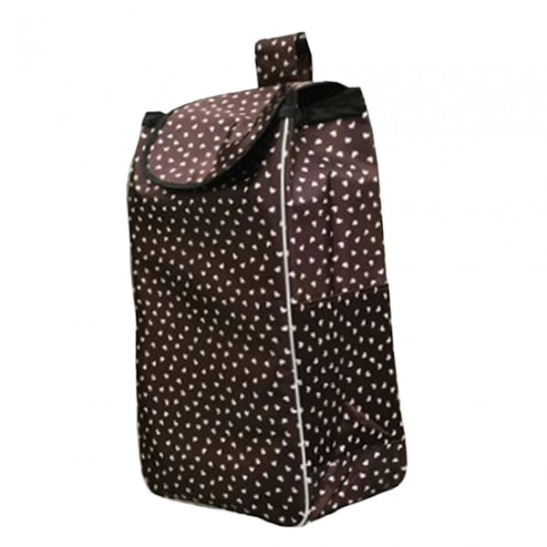 Indkøbsvogn Erstatningstaske Stor Kapacitet Oxford Stof Vandtæt til Brugsvogn Slidstærk med Sidelommer og Baglomme Trolley Taske Style B Thickened