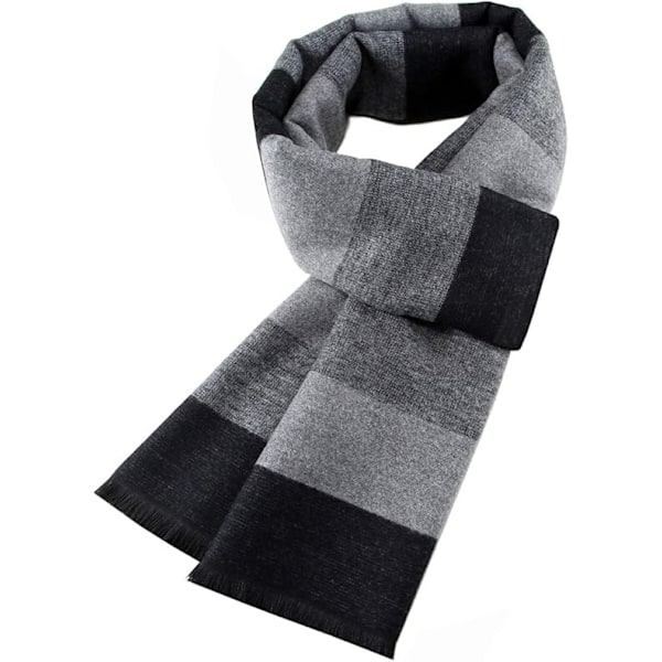 Men's Soft and Cosy Tartan Check Scarf Long Warm Lightweight Winter Scarf Scarves