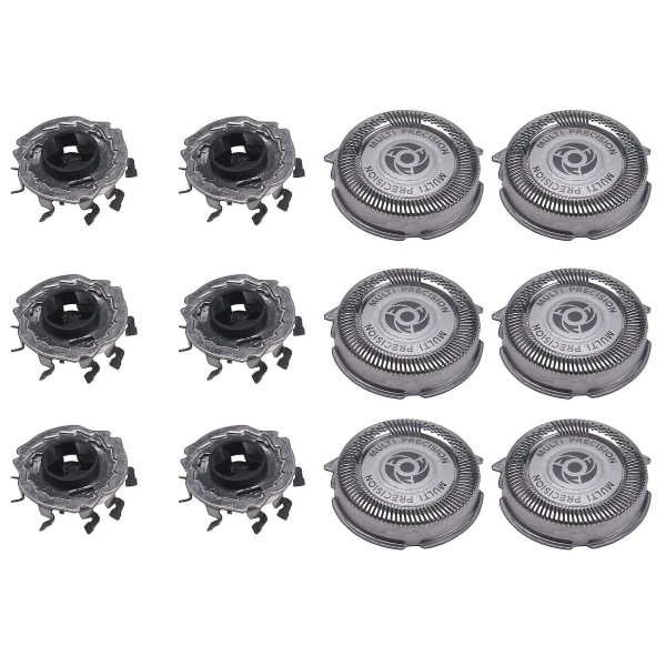 6 Pack Sh50 Replacement Heads For Series 5000 Shavers, S5000 S5420 S5380 S5351 Multiprecision Blade XiXi