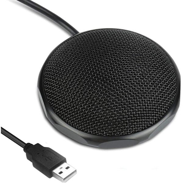 Conference USB Microphone for Meeting Business Computer PC, Laptop,Desktop, Portable Table for Online Chatting, Calls, Meeting