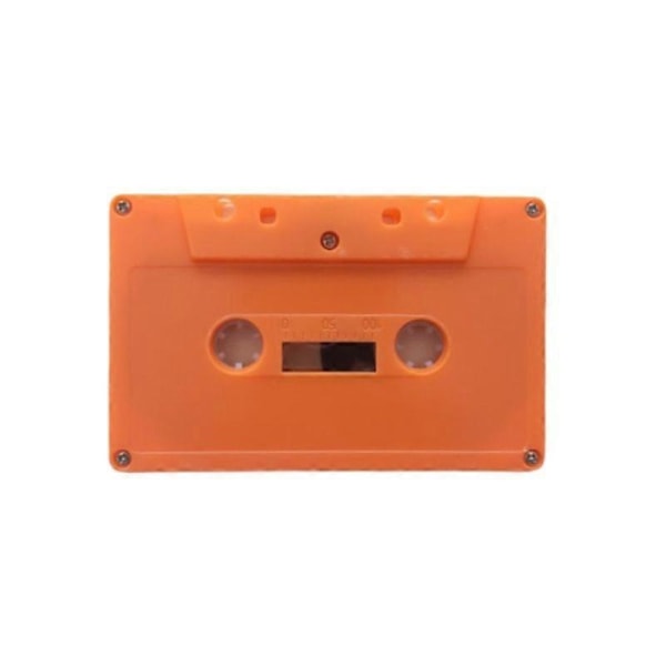Fargerikt Blankt Kassettbånd for Musikk- og Taleopptak 45/90 Minutter Bånd Orange color 45