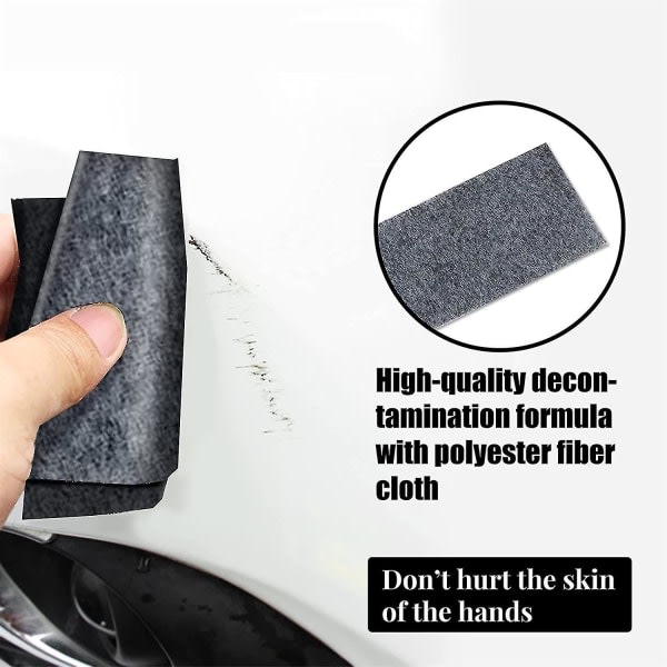 Nano Sparkle Magic Car Scratch Remover Cloth, 6/12/18 stk. Bilreparation Nanoklude til effektivt at fjerne mindre ridser og pletter fra biler 18 stk.