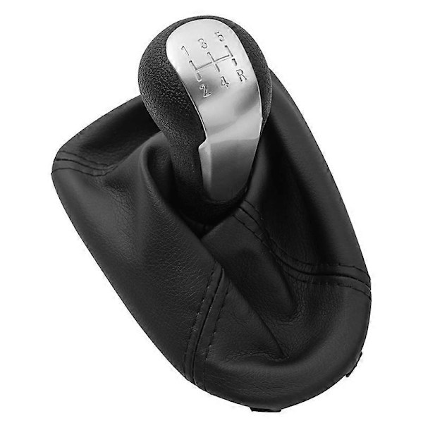 För Chevrolet Matiz Spark M300 2009 2010 2011 2012 2013 2014 2015 2016 Bil 5 Växlad Växelspak Knopp Nivå PU Läder Damask matte 1 set