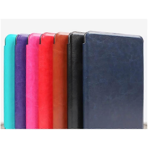Slimshell-fodral för 7\" Kindle Paperwhite (12:e generationen) 2024 Premium PU-skydd black