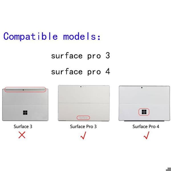Microsoft Surface Pro 3/4 Biloplader – DC 12V 2.58A – Bærbar Strømforsyning – 12-tommer