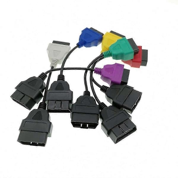 Fiat ECU Scan 6 -värisovitin MultiECUScan OBD 2 -liitinversio 0705