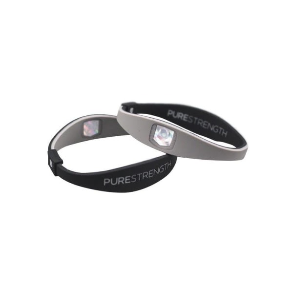 2-PACK Balance Bracelet / Power Bracelet - Sports, exercise, well-being Black