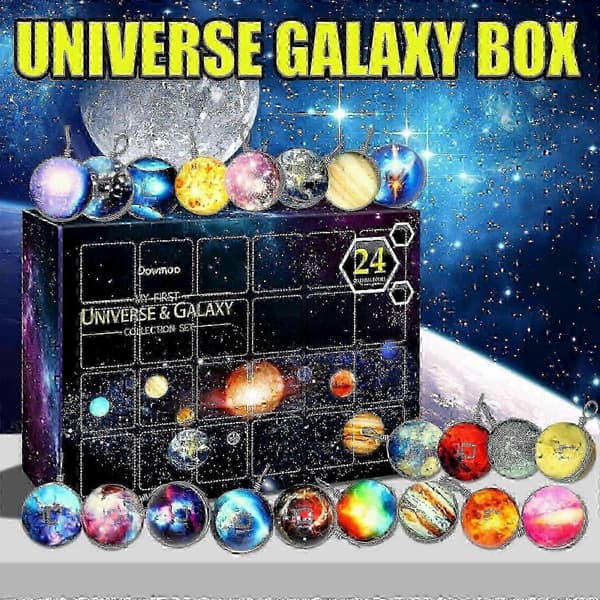 Planet Blind Box, Nedräkning 24 Dagar Julklapp Blind Box 24 Dagar Jul Blind Box