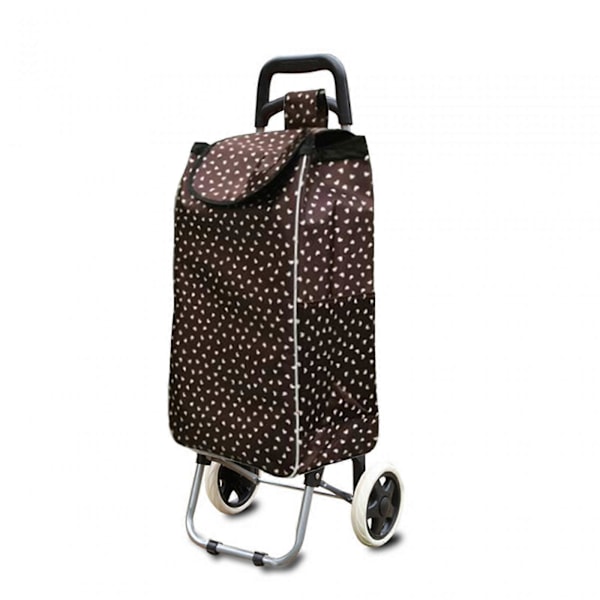 Indkøbsvogn Erstatningstaske Stor Kapacitet Oxford Stof Vandtæt til Brugsvogn Slidstærk med Sidelommer og Baglomme Trolley Taske Style B Thickened
