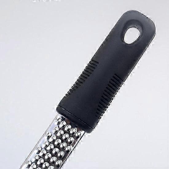 Håndrive Zester Sort 32 cm Rustfrit stål Tåler opvaskemaskine Citron Chokolade Ost Ayana's