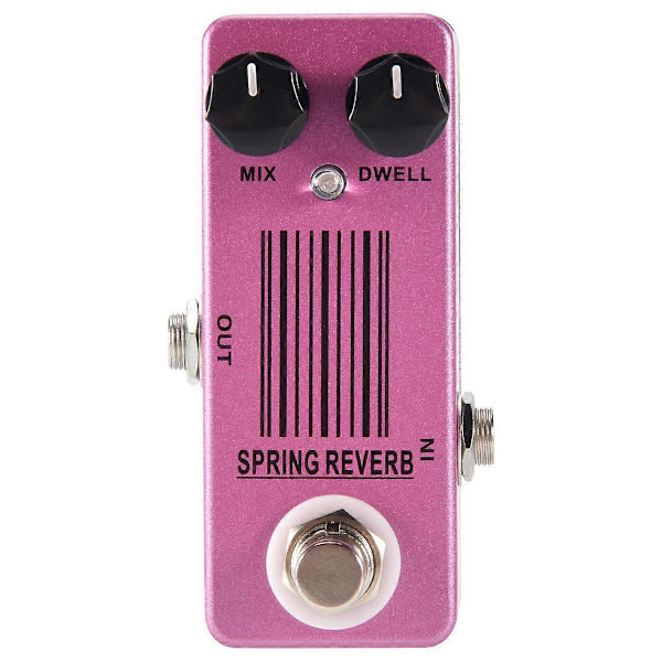 MP-51 Spring Reverb Mini Single Gitarr Effektpedal True Bypass Gitarrdelar & Tillbehör