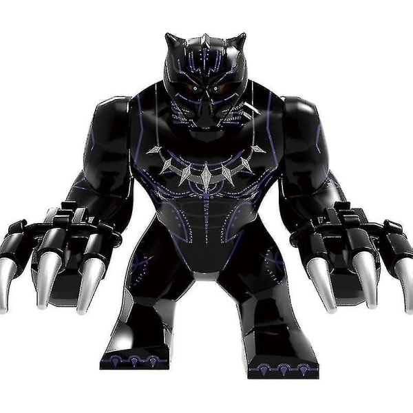 Batman Crocodile Killer 10,5 cm Figur Byggklossar Leksak Present Black Panther-200006155