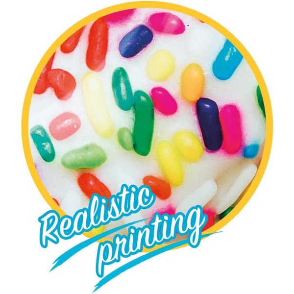 Sprinkle Donut Badering, Nylon/A, 39' (99 cm x 25 cm)