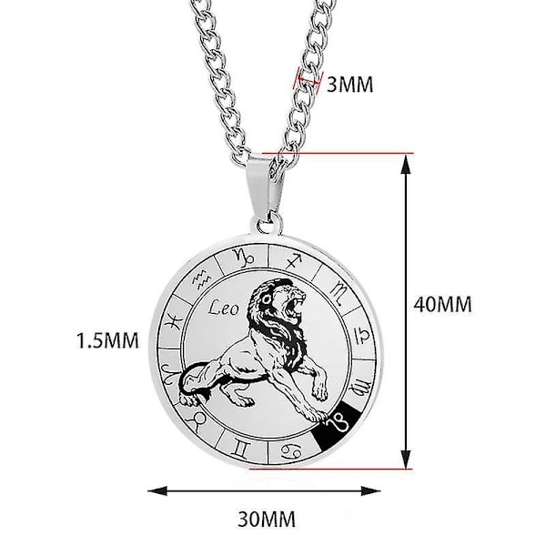 Horoskooppimerkki Riipus Kaulakoru Taivaallinen Symboli Kaulakoru 12 Horoskooppimerkkiä Henkilökohtainen Kaulakoru Tw Scorpio