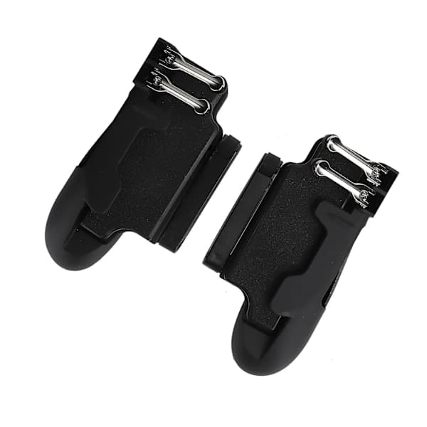 1 par universal tablet-spilcontroller med 6 fingre, spilcontrollerholder