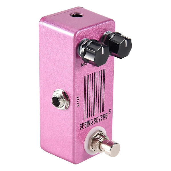 MP-51 Spring Reverb Mini Single Gitarr Effektpedal True Bypass Gitarrdelar & Tillbehör