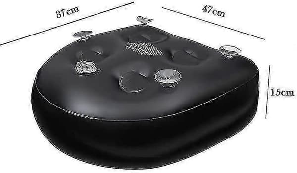 Lay Z Spa Jacuzzi Säte, Multifunktionell Uppblåsbar Säte med Sugkoppar, Halksäker för Vuxna, Elde