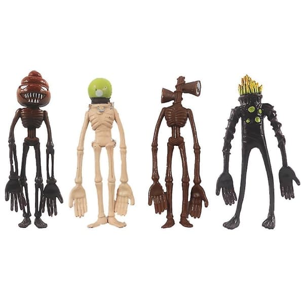 8-pack Polisvissel Figur Leksak Ornament