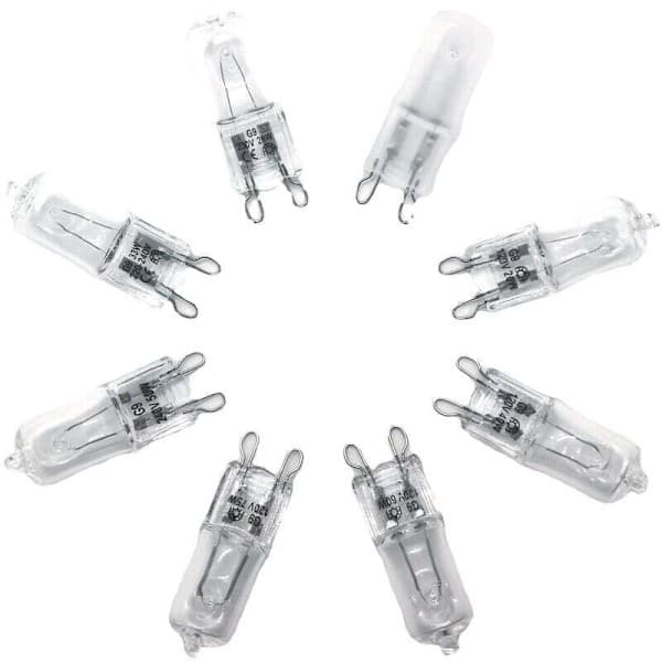 G9 Halogenlampa 20W 230V Varmvit 2700K, 10-pack