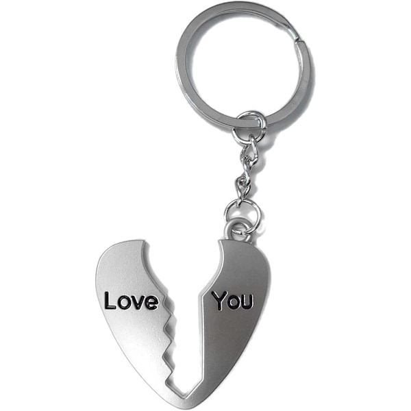 Love Nyckelring Alla Hjärtans Dag Present till Honom eller Henne Valentinsdag Nyckelring Romantisk Key to Their Heart