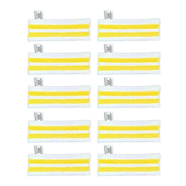10 stk. dampmoppklut for Easyfix Sc2 Sc3 Sc4 Sc5 håndholdt støvsuger mikrofiber dampmoppkluter reservedeler