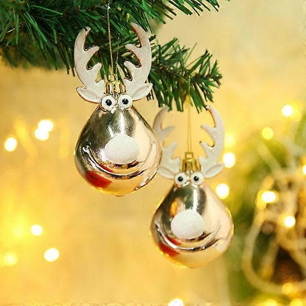 Julgranskulor, älgdesign, hängande kulor, fest