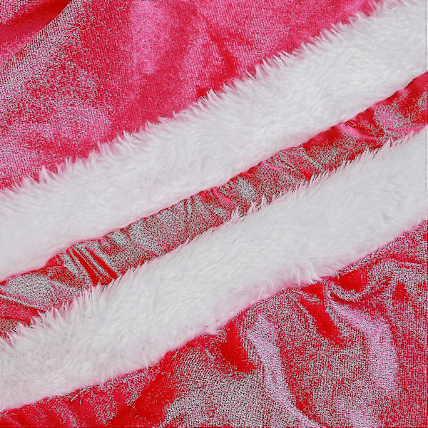 Vendbar kappe for voksne og barn, påske Halloween julekappe kostyme vampyr heks trollmann rollelek kappe Pink 140cm