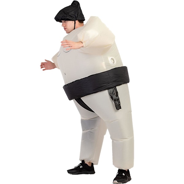 Wrestlardräkt Vuxna Uppblåsbar Sumodräkt Uppblåsbar Halloweendräkt Halloweendräkt För Vuxna One Size
