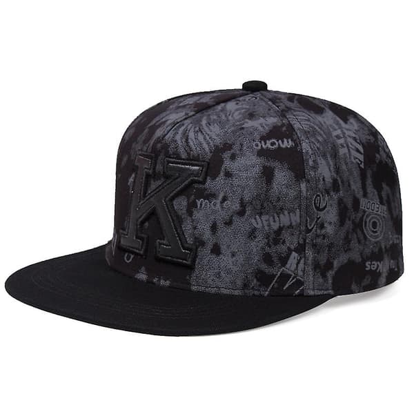 Baseballcaps med bokstaver Dark khaki adjustable