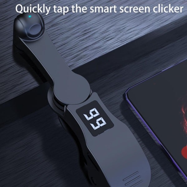 Automatisk Skærmblikker Auto Clicker Tap Liker Black 1-1