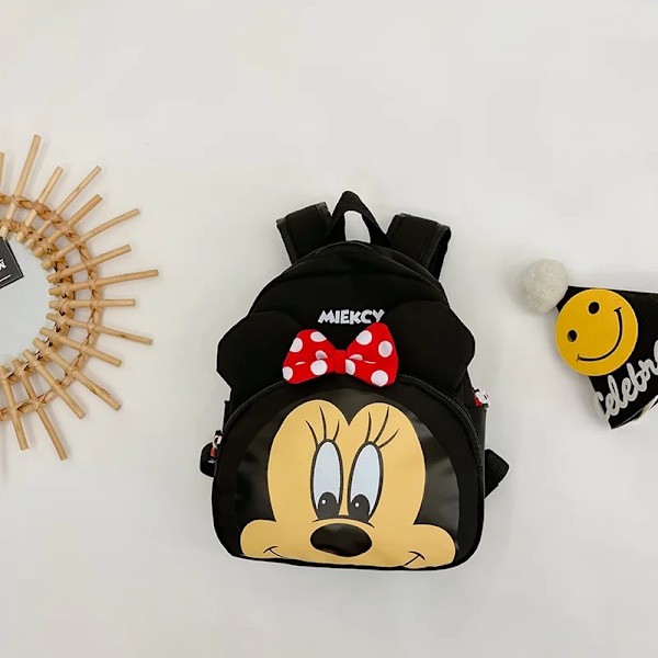 Liten Ryggsäck för Pojkar och Flickor, Reseaxelväska, Messenger-ryggsäck i Nylon med Dragkedja, Unisex-stil A