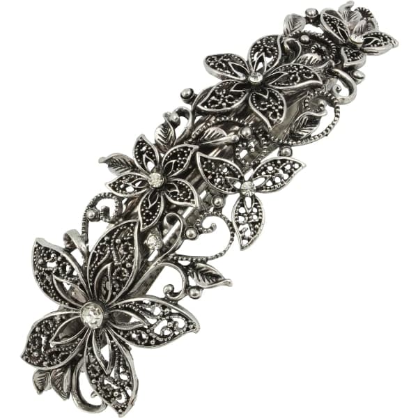 Vintage Silver Hårklämma