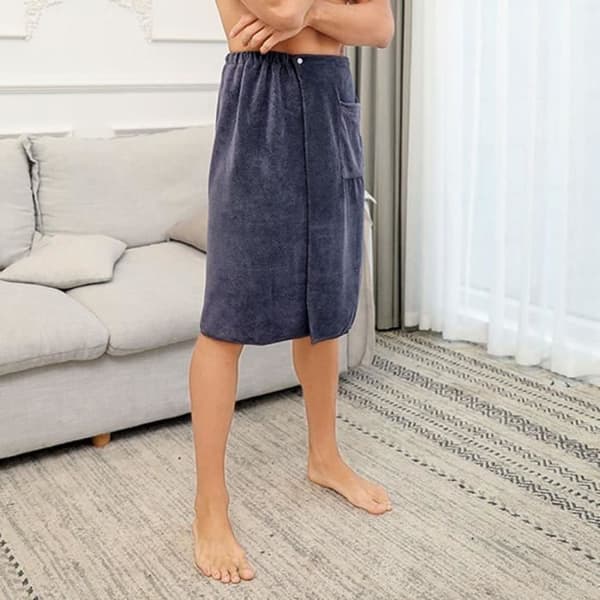 Badehåndklæde til mænd, bærbart badehåndklæde, shorts, badekåbehåndklæde til stranden