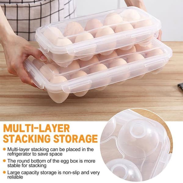 2-delt eggoppbevaringsstativbeholder, eggoppbevaringsbrett, eggoppbevaringsboks, eggboks