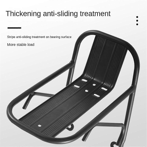 Sykkel Front Bagasjebrett Sykkelkurv Brakett Terrengsykkel Front Bagasjebrett Legering Front Gaffel Bagasjebrett Sykkelutstyr