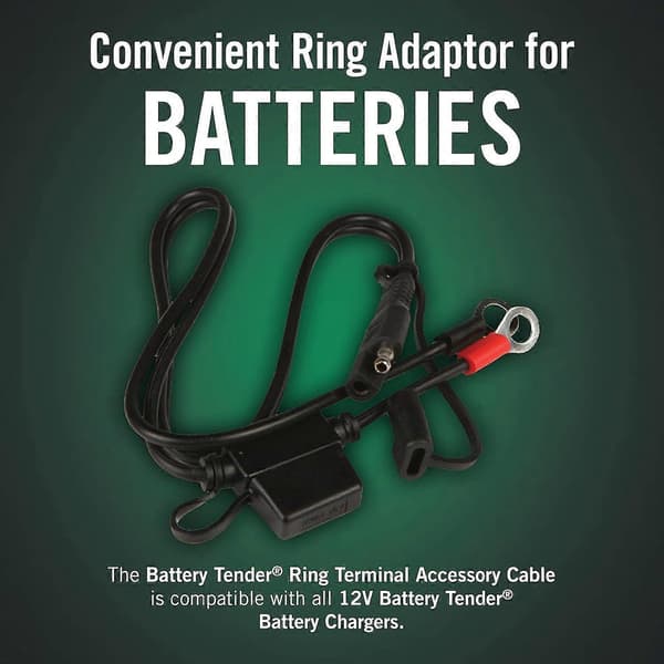 Batteri Tument Ring Terminal Shell Tilbehør Kabel - SAE hurtig forbindelse 18-tommer ledningsadapter