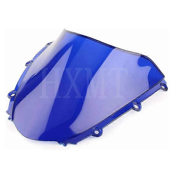 Til Honda Cbr1000rr Cbr 1000rr 2004 2005 2006 2007 Motorcykel Vindskærm Dobbelt Boble Front Vindskærm Skærm Sort 1000rr blue