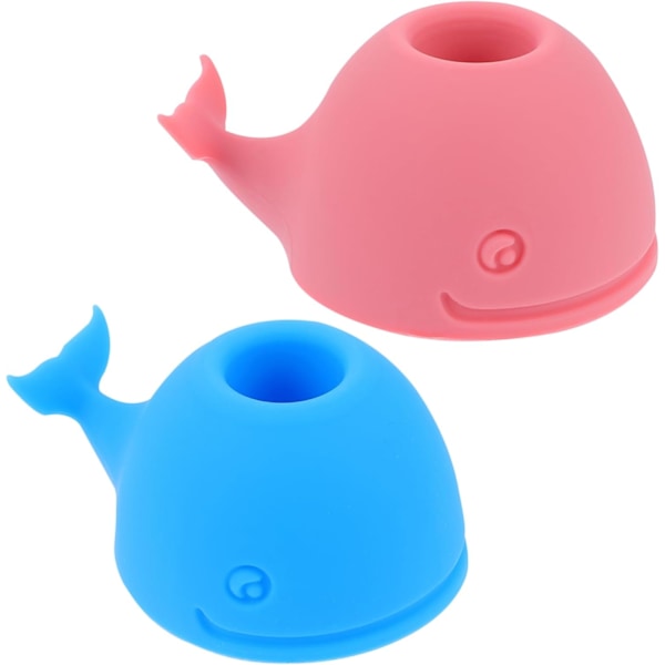 2pcs Whale Toothbrush Holder   Toothbrush Cover Whale Toothbrush Cup Animal Toothbrush Holder